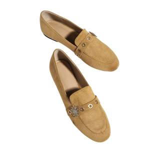 Fabricante de Calzado Formal de Cuero Genuino con Punta Redonda para Mujer, Venta al Por Mayor - Product Image 2