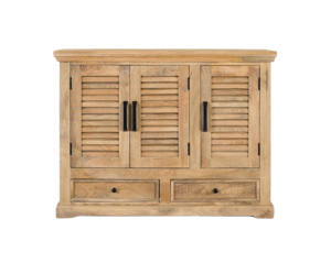 Meuble de salon en bois de manguier, buffet de style nordique de haute qualité - Product Image 3