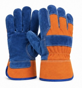 Durable Breathable Flexible Leather Canadian Rigger Gloves with Anti-Slip Heat Resistant Reinforced Cuff for Active Duty Use - Product Image 6