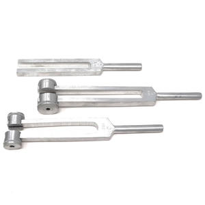 Ensemble de diapasons médicaux hospitaliers C128 C256 C512 en alliage d'aluminium, manuels, certifiés ISO13485, OEM ODM, vente en gros - Product Image 2