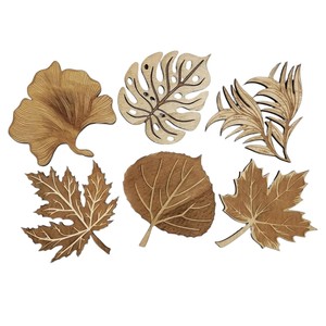 Sous-verres artisanaux en bois de frêne, découpe laser, motif floral, vente en gros, Moradabad - Product Image 1