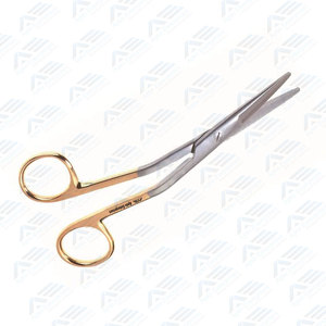 Instrumento médico Dispositivos médicos profesionales Acero inoxidable Metzenbaum Nelson y tijeras Cottle con insertos curvos TC - Product Image 6