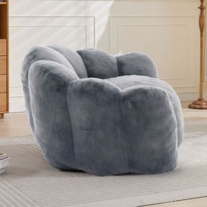 Lotus Type Compression Adult <b>Bean</b> <b>Bag</b> Sofa Pull Ring Design <b>for</b> Easy Movement Various Environments - Product Image 4