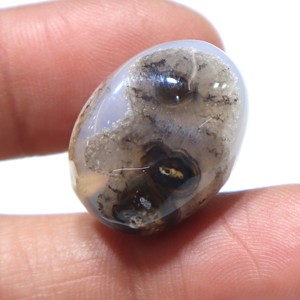 Piedra Preciosa Natural de Ágata Sulemani Aqeeq, Cabujón de Ágata con Rayas, Piedra Suelta Lisa, Proveedor Mayorista de Piedras para Joyería - Product Image 1