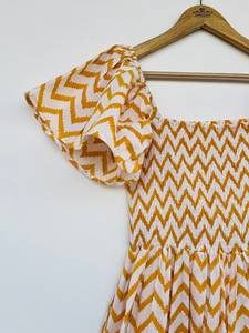 เสื้อแมกซี่แบบสวมหัวแบบลำลองสำหรับผู้หญิงเสื้อสวมหัวผ้าคอตตอนมีเข็มขัดแต่งระบายแบบลำลองฤดูร้อน - Product Image 3