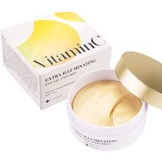 Patchs pour les yeux Casey Secret 3-en-1, lot de 60 pièces, au rétinol, vitamine C et caféine, pour les taches brunes et le lifting des rides sous les yeux - Product Image 1