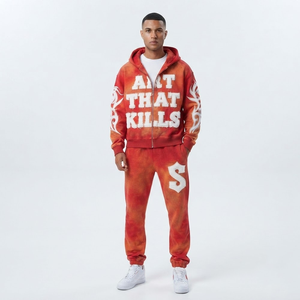 Winter <b>Plus</b> <b>Size</b> <b>Jogger</b> <b>Set</b> Quick Dry Breathable Running Gym Distressed Embroidery Letter Design Sport Track Suit - Product Image 1