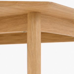 Juego de Comedor ARTERRA Premium Moderno de Madera de Teca, Mesa Rectangular, Sillas con Respaldo de Listones, Minimalista, Ecológico y Duradero - Product Image 4