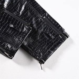 Pantalones de Cuero Originales para Hombre, Cuero Vacuno Auténtico de Primera Calidad, Estilo Motero, Pantalones de Moda, Fabricante OEM - Product Image 3