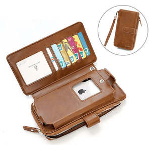 Portefeuille Homme en Cuir Synthétique de Qualité Supérieure, Élégant, Fin, Porte-Cartes Pliant, Organisateur de Billets Durable, Portefeuille Moderne pour Homme - Product Image 1