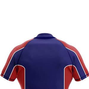 Conjuntos de Camisetas de Rugby Personalizadas de Calidad Profesional, Tallas Grandes, Transpirables, de Secado Rápido, Ligeras, Antibacterianas, de Poliéster de Alta Definición, al por Mayor - Product Image 5