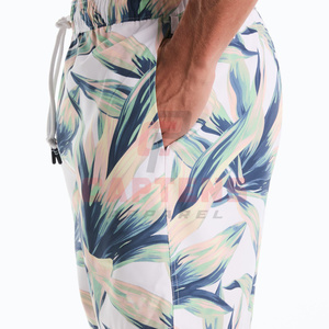 กางเกงขาสั้นชายหาดแห้งเร็วสำหรับผู้ชาย ฤดูร้อน ปี 2026 ผ้าโพลีเอสเตอร์ 100% ระบายอากาศได้ดี ไซส์ใหญ่ กางเกงว่ายน้ำ - Product Image 1