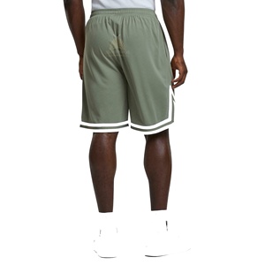 Men's <b>Retro</b> Basketball Shorts Custom Size Quick Drying Solid Pattern Polyester Mesh Sweat Wholesale Custom Logo Sublimation - Product Image 2