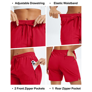 Shorts cargo de randonnée pour femmes, séchage rapide, légers, pour le voyage, le sport, le golf, tenue décontractée, shorts tendance pour femmes - Product Image 3