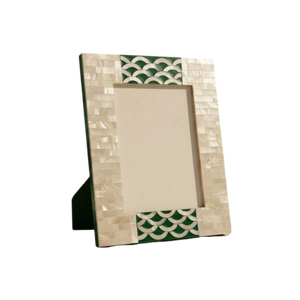 Marco de Fotos de Lujo Hecho a Mano con Incrustaciones de Madreperla, Marco de Fotos de Concha MOP, Decoración para el Hogar, Arte Decorativo de Mesa, Marco de Mosaico, Artículo de Regalo - Product Image 1