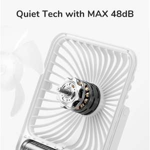 พัดลมตั้งโต๊ะจิซูไลฟ์ ไลฟ์1(4500mAh) FA26 สีชมพู - Product Image 5