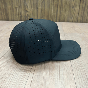 Casquettes de baseball snapback 7 panneaux, casquettes de golf vierges avec empiècements découpés au laser et broderie personnalisée pour homme et femme, fabrication vietnamienne - Product Image 3