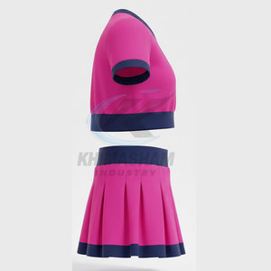 Uniforme de cheerleading en polyester respirant personnalisé de qualité supérieure pour une utilisation en extérieur - Vente chaude - Product Image 4