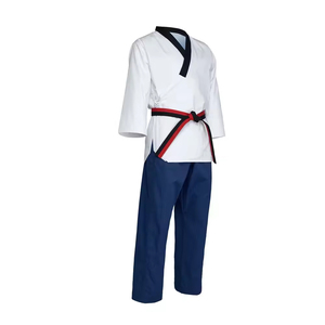 Uniforme de Taekwondo Profesional para Entrenamiento, Transpirable, de Algodón, para Práctica Diaria, en Venta en Pakistán - Product Image 1