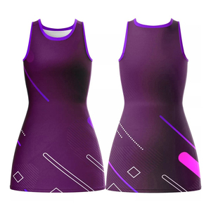 Maillots et shorts de netball personnalisés avec logo d'entreprise, impression par sublimation, extensibles dans quatre sens, pour équipes féminines - Product Image 3