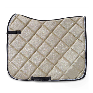 Juego de almohadillas de silla de montar personalizadas al por mayor, nuevas, ligeras y duraderas, de seda, para doma clásica. - Product Image 1