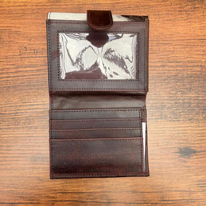 Cartera Pequeña de Cuero Vacuno en Oferta 2024, Estilo Minimalista, Cartera Pequeña para Dinero y Tarjetas, Cartera de Mujer de Cuero Genuino de Alta Calidad - Product Image 6