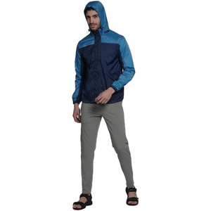 Veste imperméable pour homme, légère, séchage rapide, coupe-vent, randonnée, pêche, voyage, coque extérieure, fournisseur OEM personnalisé - Product Image 2