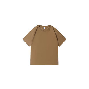 เสื้อยืดคอกลมผู้ชาย ผ้าฝ้าย/โพลีเอสเตอร์ ระบายอากาศได้ดีเยี่ยม ดีไซน์คอแบบโอ-เนค - Product Image 2