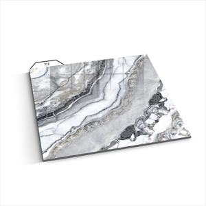 Moderno 600x600mm Bookmatch Decor Azulejos de piso de porcelana 8mm de espesor Función de ladrillo refractario para decoración de pared y piso - Product Image 5