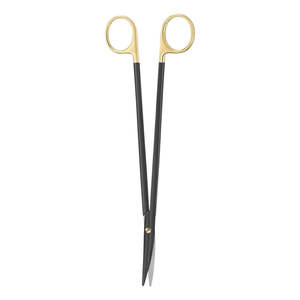 Tijeras Metzenbaum de 14 cm, Doradas y Negras, Acero Inoxidable de Grado Médico, para Disección de Tejidos, Instrumentos Quirúrgicos Duraderos - Product Image 6