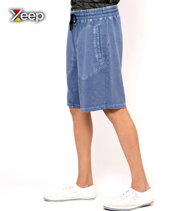 XEEP Customize Lightweight Solid Casual <b>Men</b> Shorts High Quality Quick Dry Breathable <b>Drawstring</b> Knitted Front High OEM Service - Product Image 3
