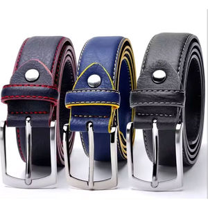 Ceinture en cuir véritable pour homme, boucle à ardillon décontractée en alliage, durable, largeur 38 mm, écologique, respirante, longueur personnalisable - Product Image 5