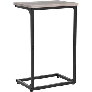 Set di 2 tavolini a forma di C, tavolini laterali per divano che si infilano sotto i vassoi TV - utilizzabili anche come tavolino da caffè - Product Image 3