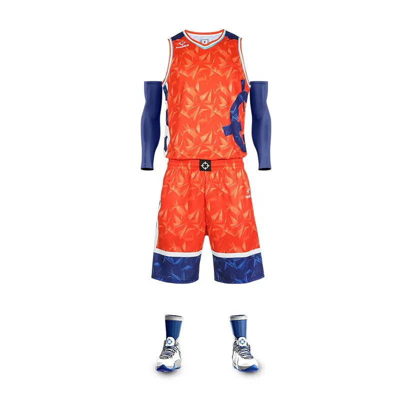 Groothandel Blank Basketbal Jersey Custom Nieuw Ontwerp Sublimatie Logo Team Basketbal Uniform