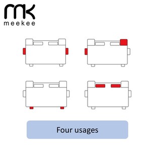 Bolsa de pecho cruzada impermeable de nailon para exteriores de tendencia Bolsa impermeable de TPU - Product Image 5