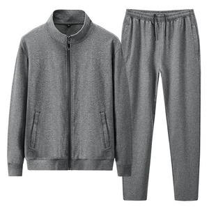 Elite male athletic sets. Sleek zip jackets with contrast side paneling. Flexible <b>joggers</b> in soft. breathable fleece. - Product Image 3
