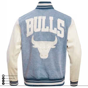 Veste varsity d'hiver pour homme, personnalisée et brodée, style vintage, sportive, bomber, streetwear, unisexe - Product Image 5