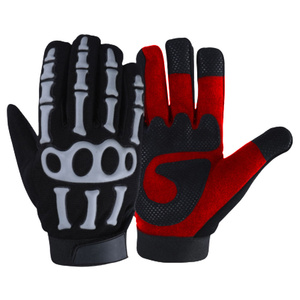 ถุงมือช่างงานหนักอุตสาหกรรม ป้องกันแรงกระแทก เสริมความแข็งแรงด้วยหนังสังเคราะห์ ขายส่ง ถุงมือป้องกันความปลอดภัย - Product Image 5