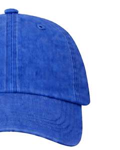 Casquette de baseball en coton bleu roi, unie, réglable, unisexe, décontractée, respirante, confortable, personnalisable, qualité supérieure - Product Image 3