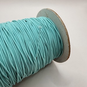 Cordon élastique tressé bleu aqua n°19, 1,2 mm, 288 yards, 100 % nylon haute ténacité, écologique, pour textile de maison - Product Image 4
