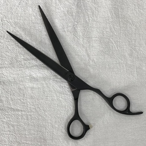 Professionnel 7 pouces japonais en acier inoxydable chien toilettage ciseaux ensemble forme droite multifonctionnel facile à utiliser en vrac emballé - Product Image 4