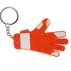 <b>Customized</b> Logo Size and Color PVC Rubber Goalkeeper Gloves <b>Keychain</b> Hot Selling PVC Rubber Goalkeeper Gloves <b>Keychain</b> - Product Image 4