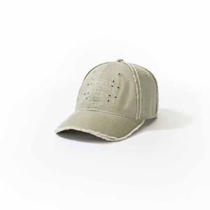 High Quality Distressed Hat Raw Seam Frayed Vintage Style Headwear Cotton Retro Trucker Caps Wholesale Manufacturer Baseball Cap - Product Image 3