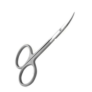 Ciseaux à cuticules de précision en acier inoxydable, outil de manucure professionnel, lames courbées à pointe fine pour des soins détaillés des ongles - Product Image 1