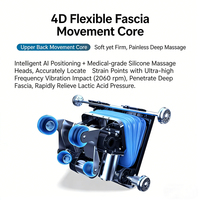 Sillón de Masaje de Lujo de Doble Núcleo 170 °   Mecanismo 4D 3D Plano con 38 Bolsas de Aire, Calor en las Piernas, Control por APP+Voz, 20 Programas - Modelo C930