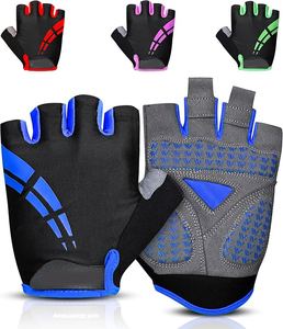 Cycling <b>Gloves</b> for Men <b>Women</b> Half Finger Bike Mountain Bike <b>Gloves</b> Grips Bicycle Touchscreen <b>Gloves</b> Padded Anti-Slip - Product Image 1