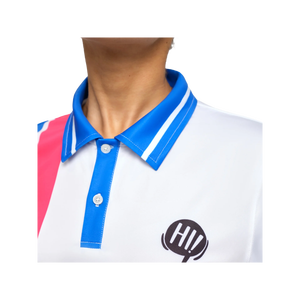 ออกแบบโลโก้ตามสั่ง เสื้อโปโลผู้หญิง รับผลิตแบบ OEM/ODM เสื้อผ้ากีฬาสำหรับผู้หญิง เสื้อโปโลขายส่ง - Product Image 3
