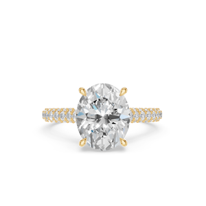 Anillo de Compromiso con Diamante Sintético Cultivado en Laboratorio, Corte Brillante Aurum Diam, Color E, Certificado EGL, Plata 925, Regalo de Lujo para Bodas y Fiestas - Product Image 5