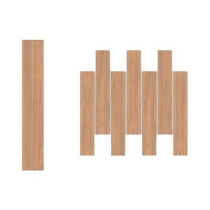 Realgres Superficie mate Antideslizante Aspecto de madera Azulejos de porcelana Marrón Gris Blanco Interior Aspecto de madera Azulejo esmaltado antiguo - Product Image 1