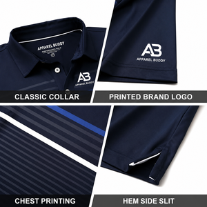 Camiseta de Manga Corta Casual para Hombre, Marca AMY, 100% Algodón, Corte Regular, Lisa, con Logotipo Personalizado al por Mayor - Product Image 5